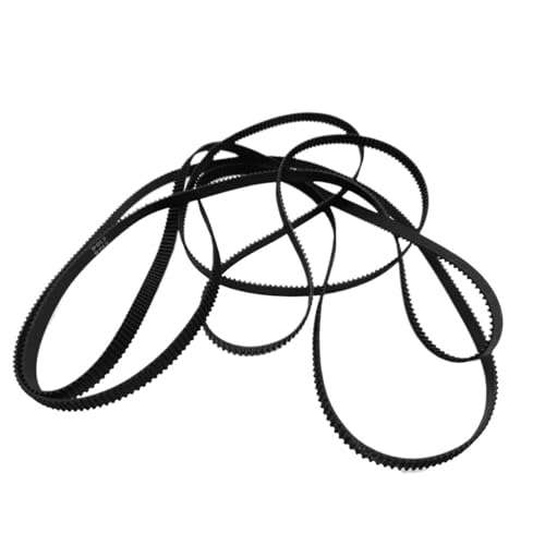 Courroie de distribution 524mm GT2 pas 2mm pour guidage linéaire et robotique