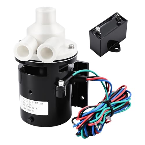 Ice Machine Water Pump Motor Assembly Replacement for Hoshizaki Water Pump PA0613, APTA92P10WD1, Fits Model KM-320 - KM-900,120V 60Hz 10Watts 0.4Amps
