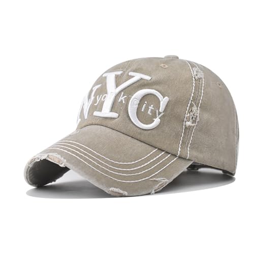 Gorra clásica de algodón bordada New York City talla L miniatura 1