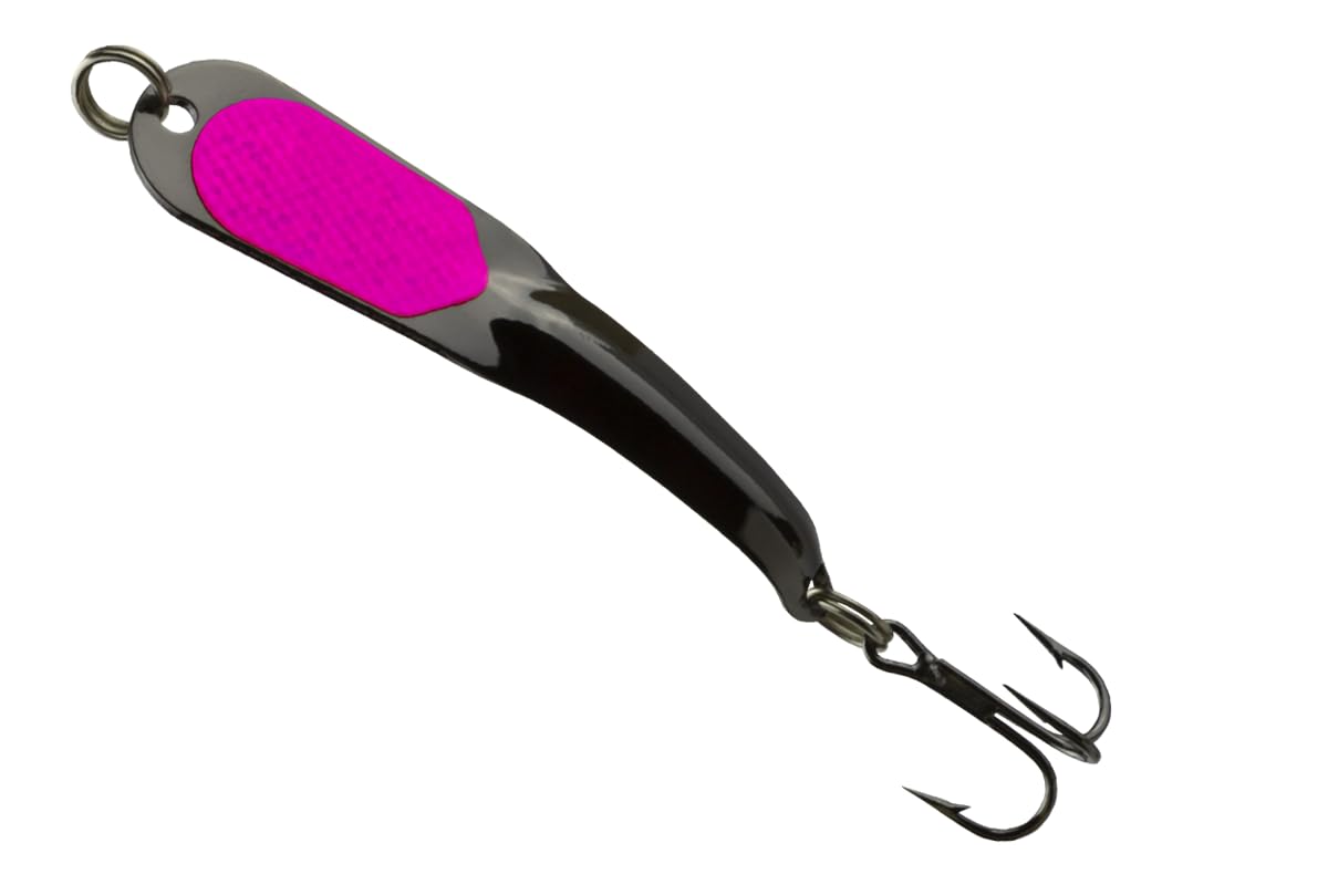 IRON DECOY Steely Fishing Lure Spoon, Casting, Trolling, Jigging, Ice, Lake, River, Stream, Freshwater, Trout, Bass, Walleye, Salmon, Crappie, Pike : Sports & Outdoors