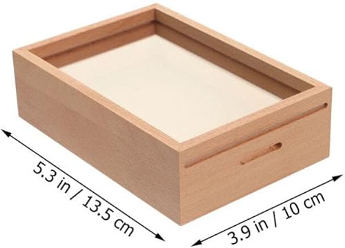 Miniatura 3 de Cabilock Alcancía Marco de fotos de madera irrompible Tarro de dinero de madera para ahorro de dinero Olla para adultos Top Niños Tarros de vidrio