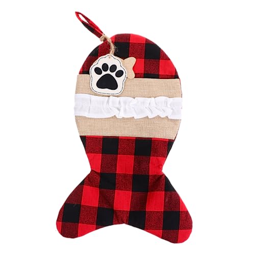 Outanaya シーシークリスマス バッグ 繊細なデザインの ポーチ キャンディバッグ 小物用収納袋 プレゼント入れとして ホリデー装飾にも