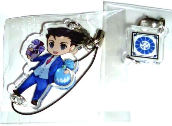 逆転裁判 成歩堂龍一 アクリルキーホルダー アクキーアトラクションフェスタ