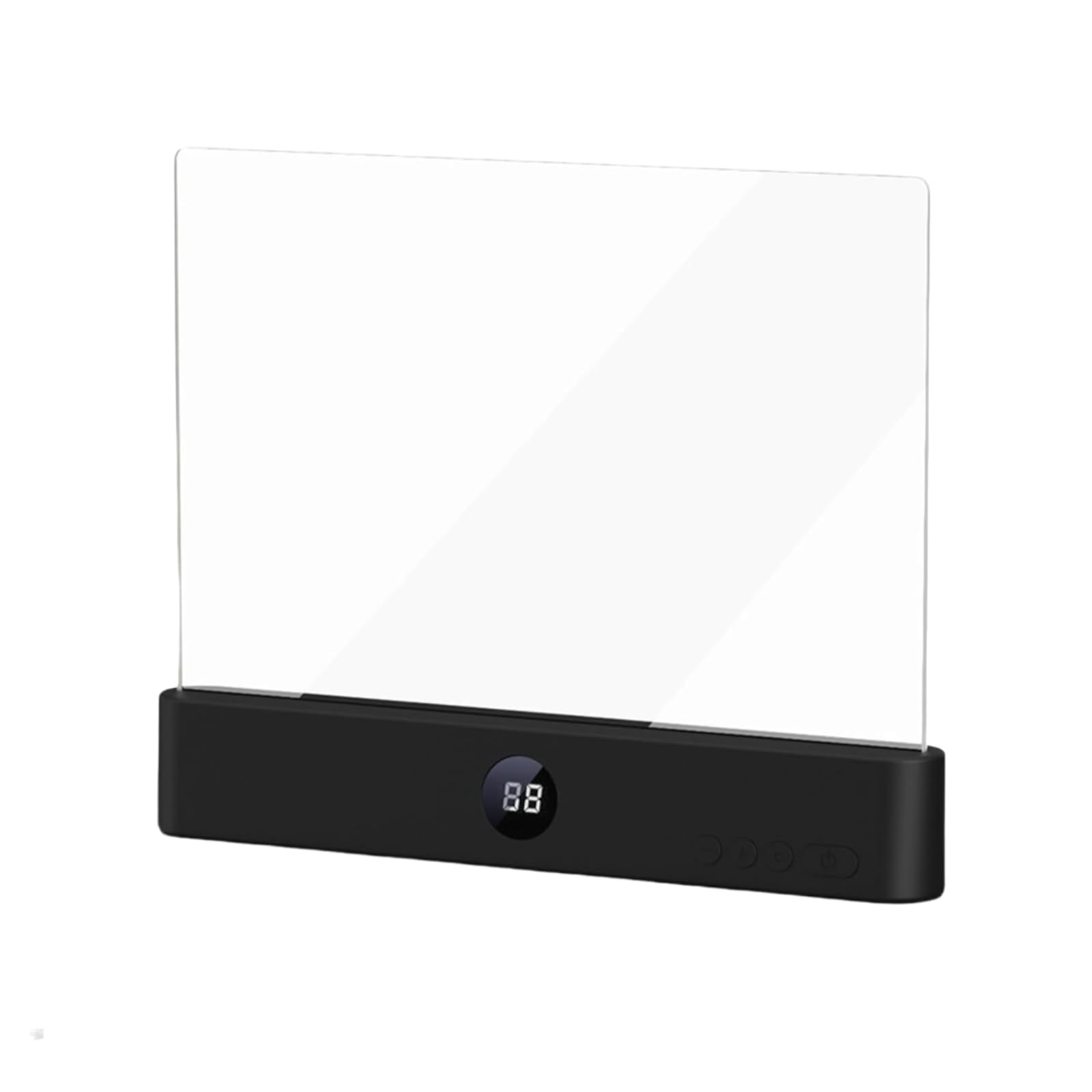 TFixol Timer di rilevamento della luce di lettura piatto Oscuramento continuo 3 temperature di colore Batteria a lunga durata