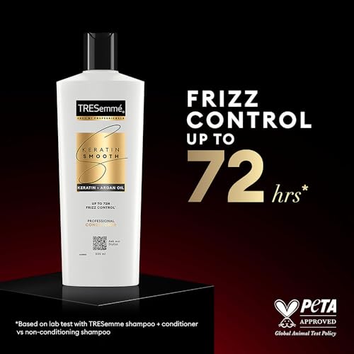 TRESemme Keratin Smooth, Conditioner, 190 Millilitre, For Smoother, Shinier Hair, With Keratin & Moroccan Argan Oil, Nourishes & Controls Frizz, Up To 72 Hours, For Men & Women - Image 5