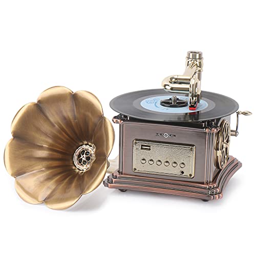 TYX-SS Platine Vinyle Bluetooth, Lecteur Vinyles Mini Chaine HiFi DéCoration Corne Amovible Aux-in Fonction D’Encodage… - Les Beatles, Paul McCartney, John Lennon, RIngo Starr, George Harrison TYX-SS Platine Vinyle Bluetooth, Lecteur Vinyles Mini Chaine HiFi DéCoration Corne Amovible Aux-in Fonction D'Encodage… – Image 4