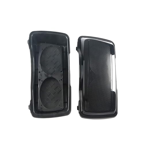 STLPRO Dual 6"x9" Tapa de Alforjas con Bocinas para Harley Touring CVO Road King Road Glide Electra Glide Street Glide Ultra Classic 1993-2013 miniatura 2
