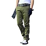 [カケヤ ジーンズ] 美脚 ゴルフパンツ 美脚 メンズ 職人仕上げ 岡山 オリーブ【02：股下 72cm】