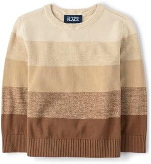 The Children's Place Baby-Boys and Toddler Long Sleeve Crew Neck Pullover Sweater
