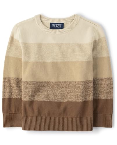 The Children's Place Baby-Boys and Toddler Long Sleeve Crew Neck Pullover Sweater