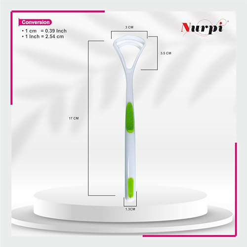 Image of Plastic Tongue Cleaner for Adults and Kids Fights Bad Breath Oral Care Tongue Cleaner, Easy to Use Travel Friendly- Pack of 4