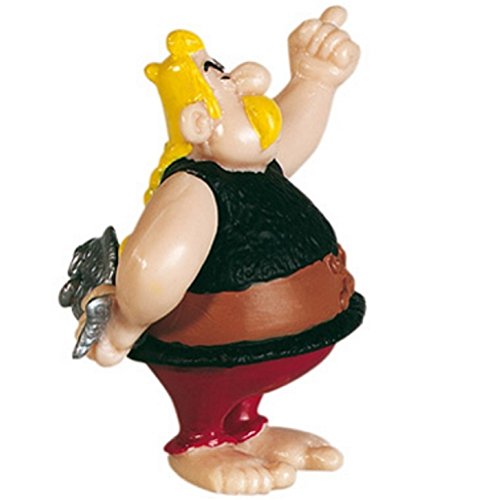 Plastoy Astérix Figurine Ordralfabétix Le poissonnier - Plastique - 6 cm