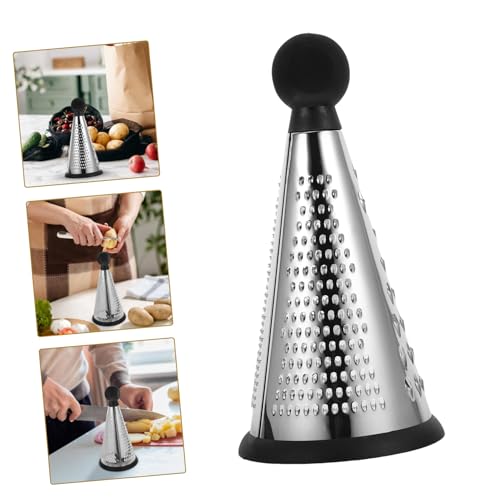 Rallador cónico de acero inoxidable para cocina miniatura 5