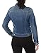 AG Adriano Goldschmied Women's Robyn Fitted Stretch Denim Jacket, Indigo Karma, Large