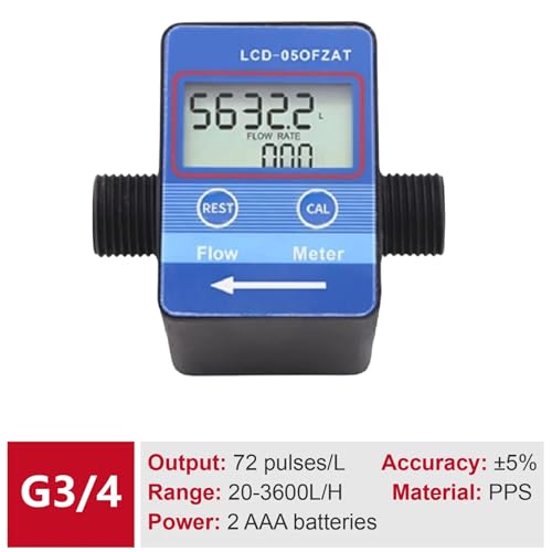 Débitmètre électromagnétique G3-4 numérique haute précision à engrenages