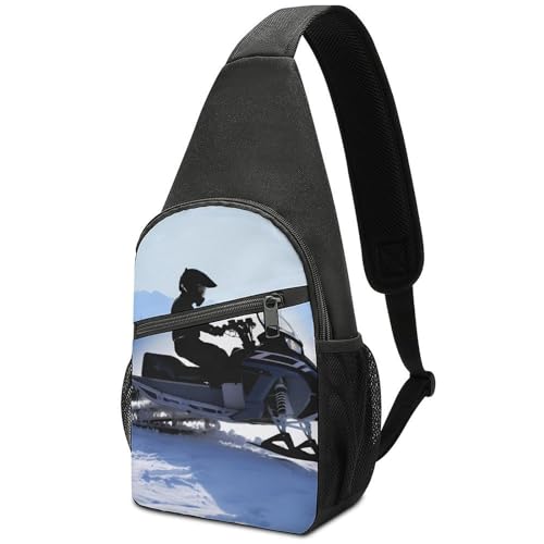 Bolso bandolera casual para senderismo y viaje unisex miniatura 1