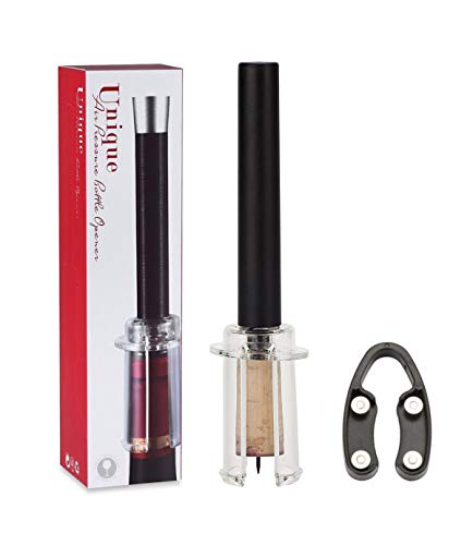 Tyzine Wine Air Pressure Pump Bottle Opener Set With Foil Cutter,Simple Wine Pump Cork Remover Corkscrew,Efficient Corkscrew Bottle Opener,Easy Screw Out Tool,Great For Wine Lovers,Perfect Wine Gift.