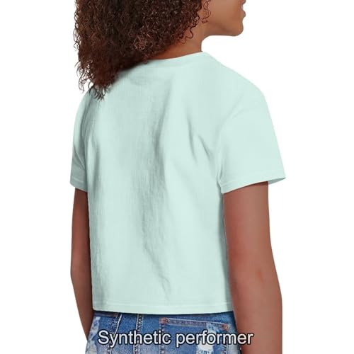 Image of 4th of July Shirt for Girls 7-8 Years US Flag Crop Tops Kids Outfit Independent Day Graphic Tee-