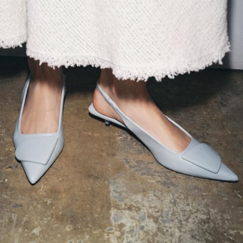 Fashion Buckle Slingback Pumps Shoes for Women4