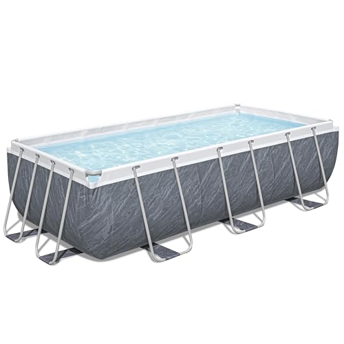 Bestway Steel Pro MAX Above Ground Pool, 13'3" Swimming Pool Rectangular Pool Set