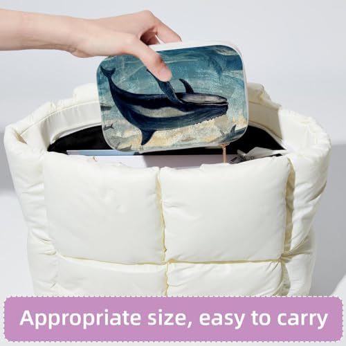 Étui de rangement portable à bijoux double couche contre les nœuds