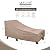 ULTCOVER Waterproof Patio Lounge Chair Cover Heavy Duty Outdoor Chaise Lounge Covers 2 Pack - 84L x 32W x 32H inch