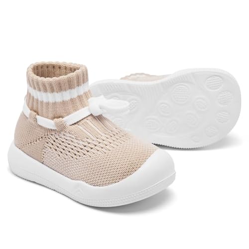 Baby Non Slip Socks Shoes Boys Girls Soft Slip On Sneakers Protection Toe Infant Slippers Lightweight Breathable First Walking Shoes2