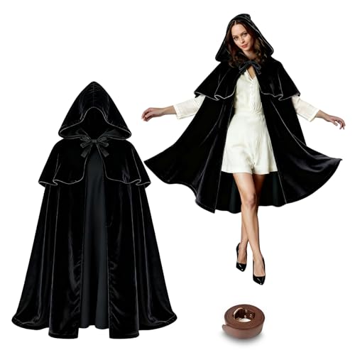 Cape de la Renaissance médiévale pour femme costume de Hobbit Halloween