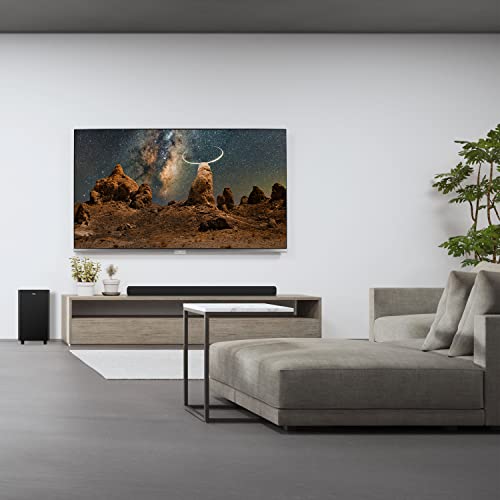 TCL Alto 8 Plus 3.1.2 Channel Dolby Atmos Smart Sound Bar with Wireless Subwoofer, WiFi, Works w/Alexa, Google Assistant & Apple Airplay 2, Bluetooth – TS8132, 39-inch, Black - Image 5