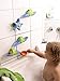 HABA Bathtub Ball Track - 6 Piece Play Set - Fosters Experimentation & Creativity for Ages 3 and Up