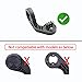 Bicycle Combo Mount Adapter,Computer Bracket Camera Adapter for Garmin Edge 200 500 510 520 800 810 820 1000,Compatible with Gopro Sport Action Camera and Bryton Mount