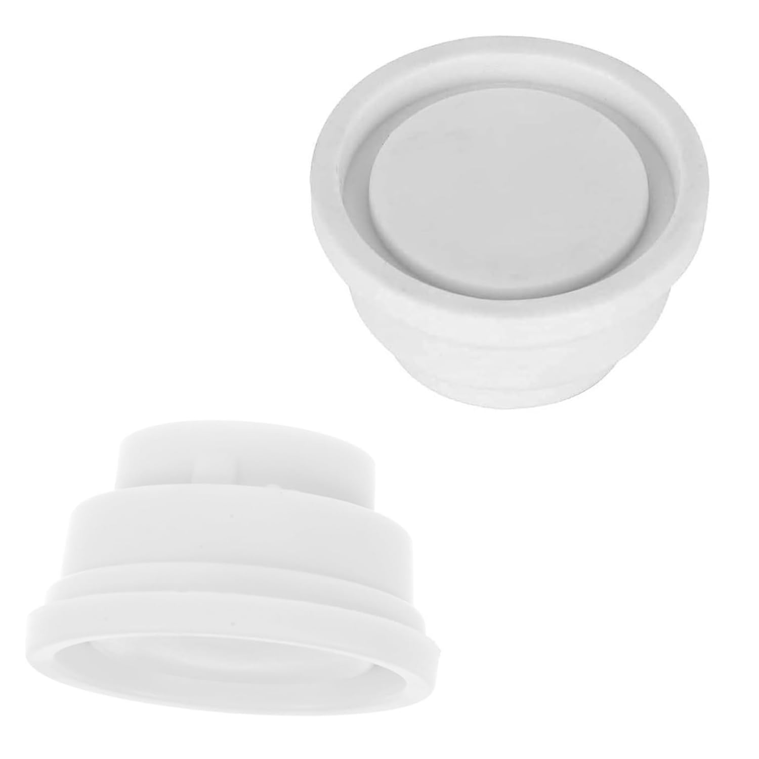 2 Pcs Swimming Pool Ladder Bumper Rubber Plugs,Ladder Bumper,Pool Ladder Rubber End Caps Safety Bumper,Rubber Stopper Bumper Replacement,Swimming Pool Supplies