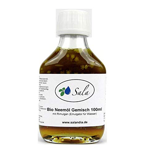 Preisvergleich Produktbild Sala Neemöl kaltgepresst bio mit Rimulgan Emulgator 100 ml