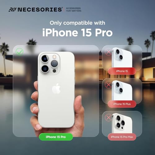 Image of Liquid Silicone Case Compatible for iPhone 15 Pro White | Slim Back Cover | Soft Touch Bumper | Shockproof Drop Protection | Microfiber Cloth Inside | Sleek Solid Design