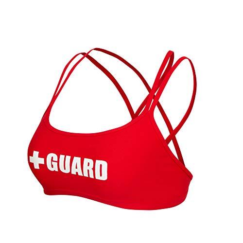Guard Double Cross Swimsuit Top