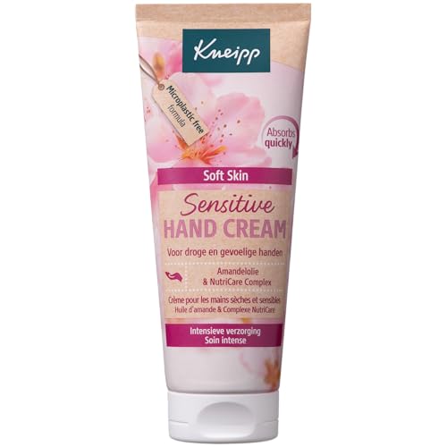 Kneipp Soft Skin - Handcreme - Mandelblüte - Mit pflegendem Duft - Schützt die Hände vor dem Austrocknen - Vegan - 1 St. - 75 ml