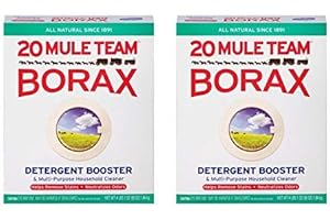 20 Mule Team Laundry Detergent Booster & Household Cleaner, 2 x 65 oz