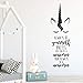 pegatinas de pared Unicorn siempre ser un unicornio con decoración de diseño de pestañas para los niños de la habitación, sala de juegos o baño de niñas