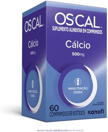 Os-Cal - Cálcio 500mg, 60 comprimidos revestidos