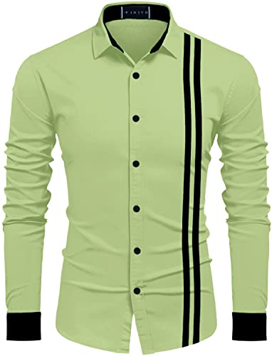 Image of Bellstone Men's Cotton Blend Solid Regular Fit Full Sleeve Short Kurta | Men's Trendy Short Kurta | Ethnic Stylish Casual Lightweight Summer Kurta for Daily and Occasion Use