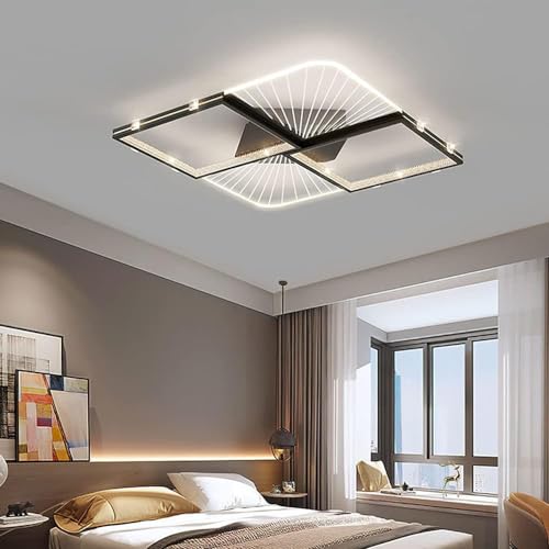 Éclairage de plafond LED carré pour illuminer vos soirées en famille - 2