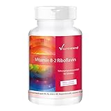 Vitamin B2 Riboflavin 100mg - 180 Tabletten - ! Für 6 MONATE ! - vegan