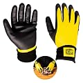 Hey Grill Hey Pitmaster Gloves | BBQ Gloves | Heat Protection up to 500°F or 260°C | High Temp Resistance | Fireproof Glove for Grilling Smoking Barbecue | Washable Mitts | Waterproof | Size - Medium