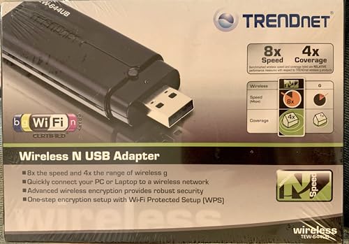 TRENDnet Wireless N USB Adapter TEW-644UB