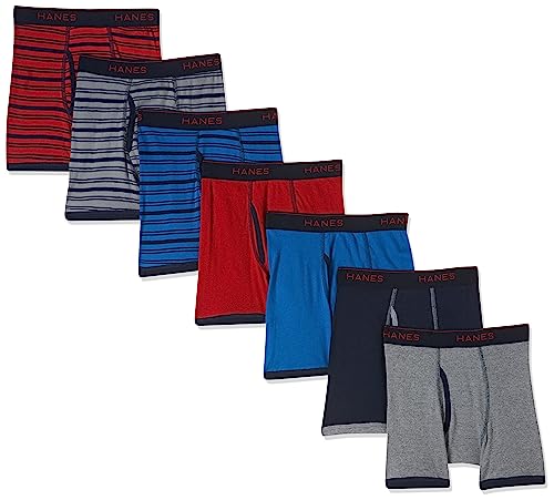 Hanes boys Comfort Flex Fit Sport Ringer Boxer Briefs, Multiple Packs Available