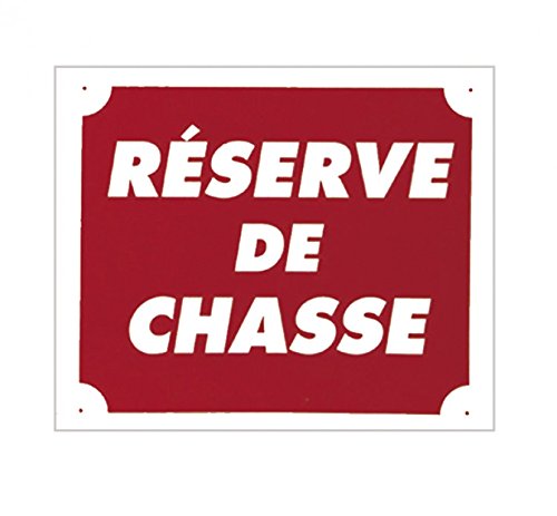 Made in Chasse Pack 10 pancartes de Chasse RÉSERVE DE Chasse Cover