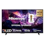 Hisense Smart TV QLED 144Hz 50" 4K 50E7S PRO, Audio Dolby Atmos, VIDAA OS con 1000+ APP, Dolby Vision IQ, HDR 10+, Native 144Hz Game Mode, AirPlay2, Alexa Built-in, lativù 4K