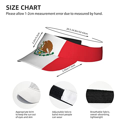 Image of Cute Funny Flag Hat Women Men Adjustable Flag Sport Sun Visor Hat Summer Fashion Sun Cap Beach Flag Hat