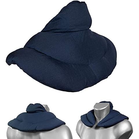 Giraffenland Dark Blue Rapeseed Neck Pillow Cover