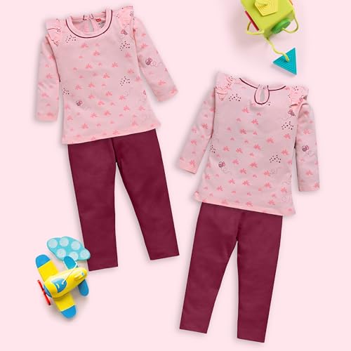 Image of LuvLap Baby-Girls F /S Girls Top & Pyjama Set